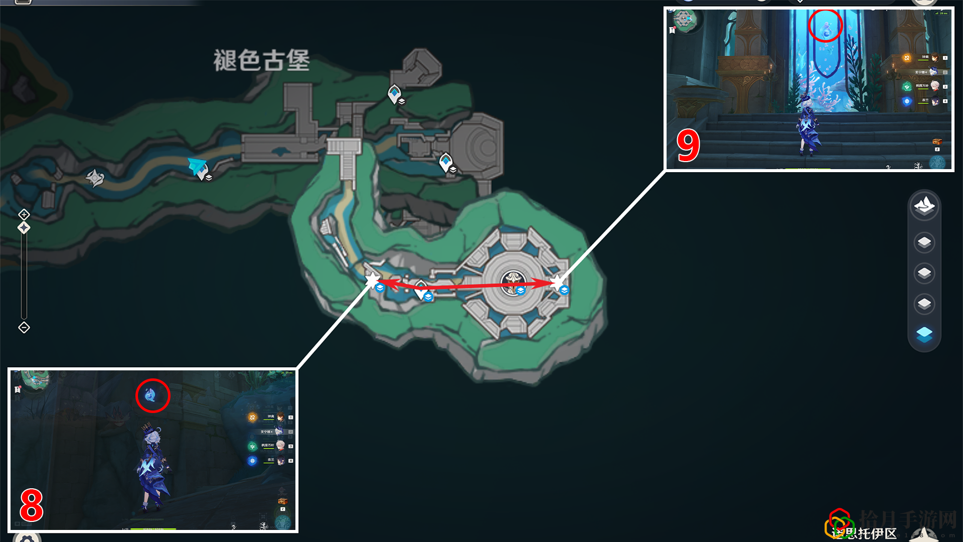 旧日之海水神瞳位置 游戏内日常任务效率提升
