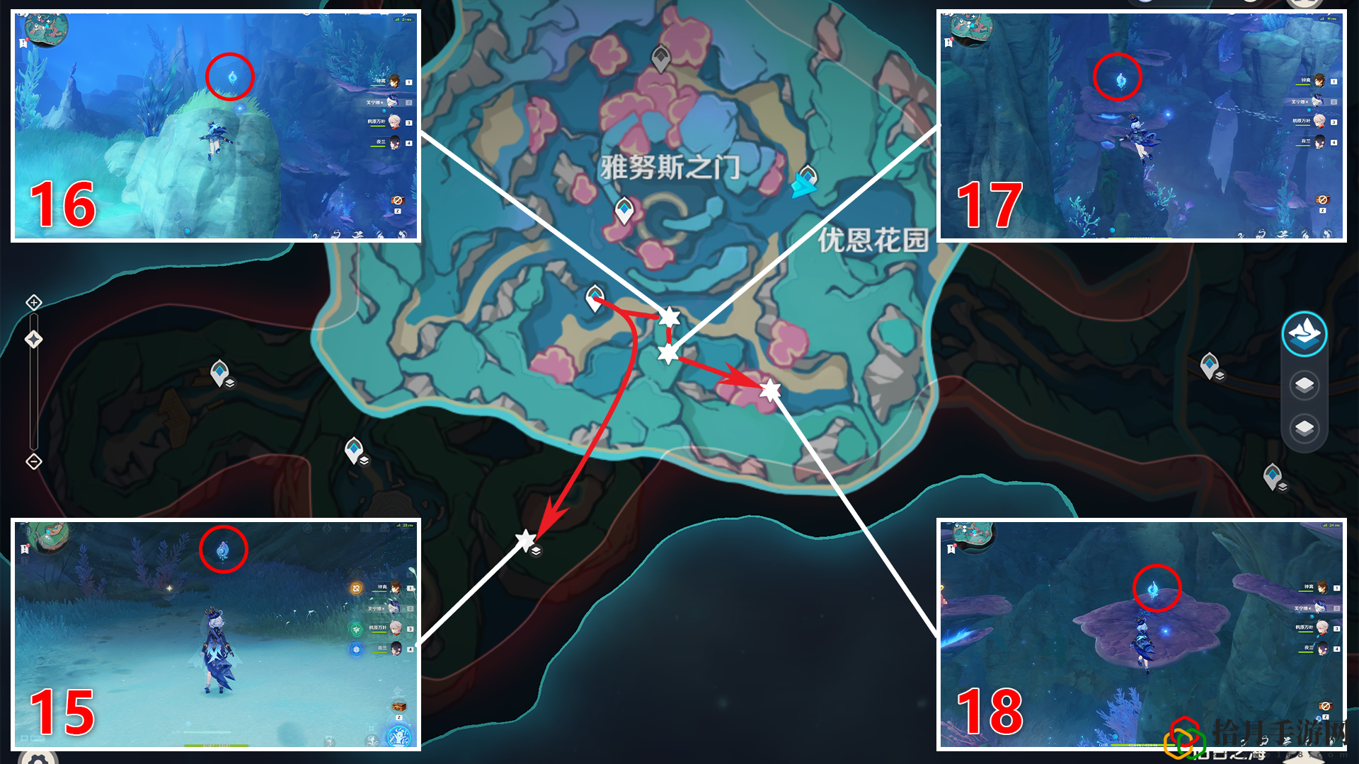 旧日之海水神瞳位置 游戏内日常任务效率提升