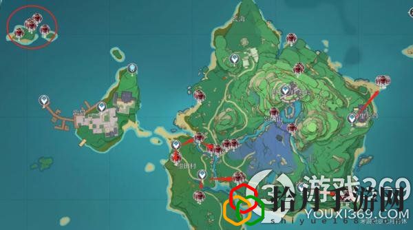 原神八重神子突破材料一览圣遗物(原神八重神子突破材料采集路线)