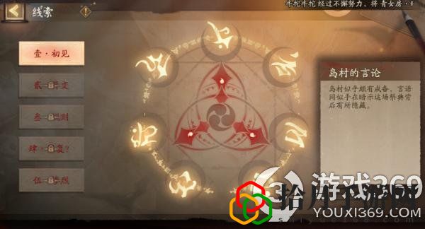 阴阳师知川久的祭典发起者是谁(阴阳师灵识追凶第一天推理答案)