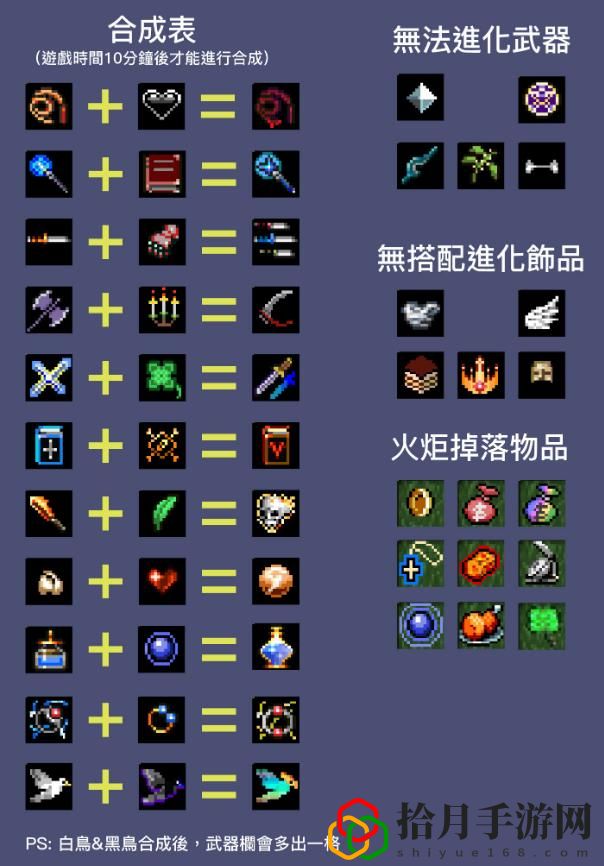 吸血鬼幸存者有哪些超武合成 吸血鬼幸存者最新超武合成表大全最新2022