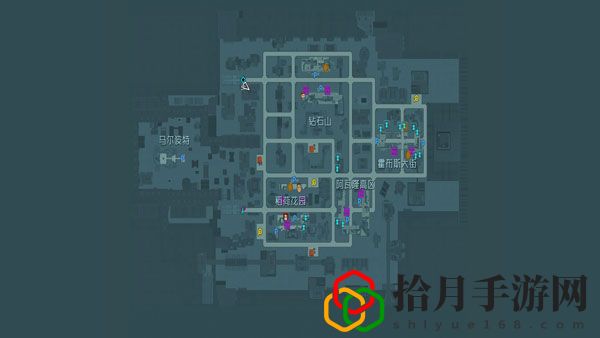 云城朋克城市Nivalis结构一览(Nivalis全地区地图指路攻略)
