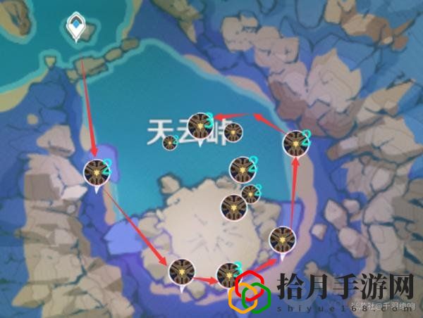 原神混沌真眼怎么刷(原神混沌真眼收集路线图)