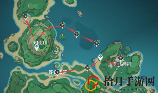 原神混沌真眼怎么刷(原神混沌真眼收集路线图)
