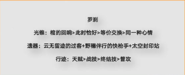 饮月君配队推荐 善于利用敌人失误取得战斗优势