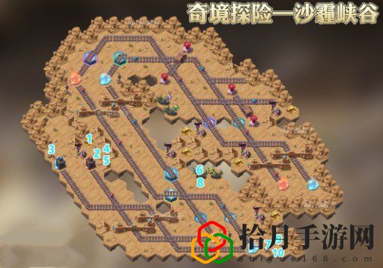 剑与远征沙霾峡谷怎么打