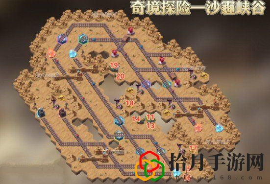 剑与远征沙霾峡谷怎么打