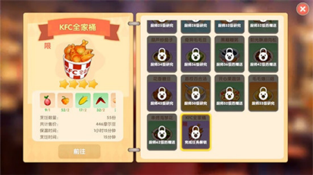 摩尔庄园手游kfc全家桶食谱怎么做？kfc全家桶食谱配方一览