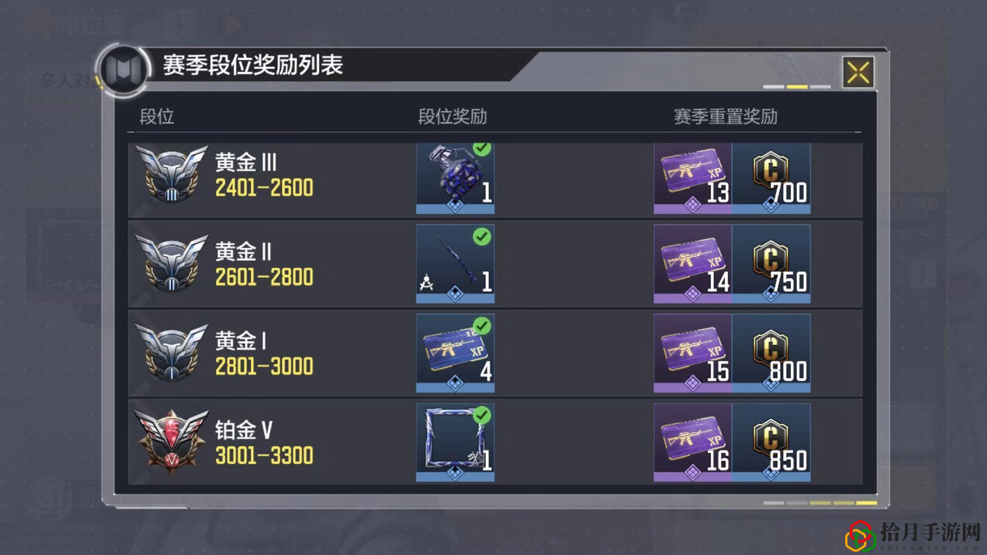 使命召唤手游有哪些段位？它们分别要多少分数？