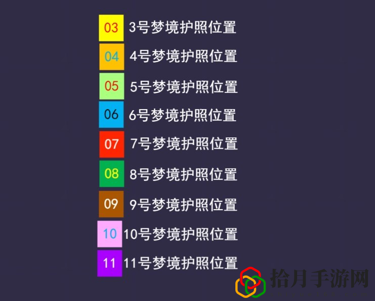 梦境护照贴纸地点分享 宠物技能选择与战斗定位