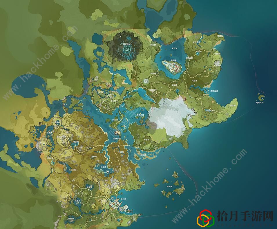 原神地图资源刷新机制(宝箱矿石等资源全开地图一览)