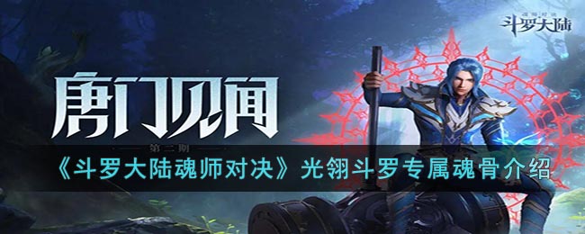 光翎斗罗专属魂骨介绍 战斗反应速度提升与躲避技巧