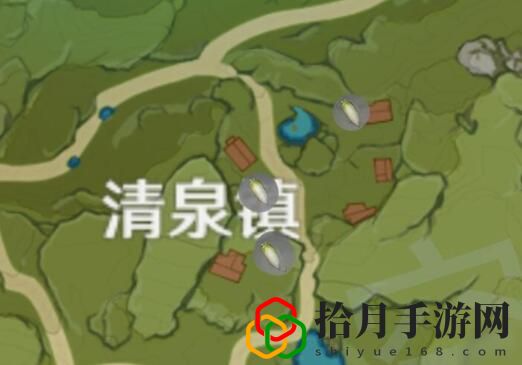 原神手游白萝卜的位置在哪里？