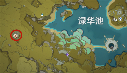 原神手游爆炎树地图位置在哪里？